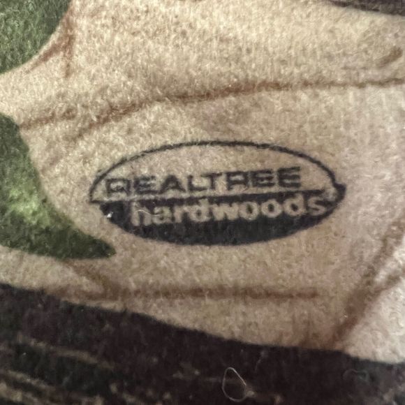 Walls Real tree Hardwoods Heavy Canvas Fleece Lined Hunting Coat Sz L Tall  Rips - Picture 4 of 16